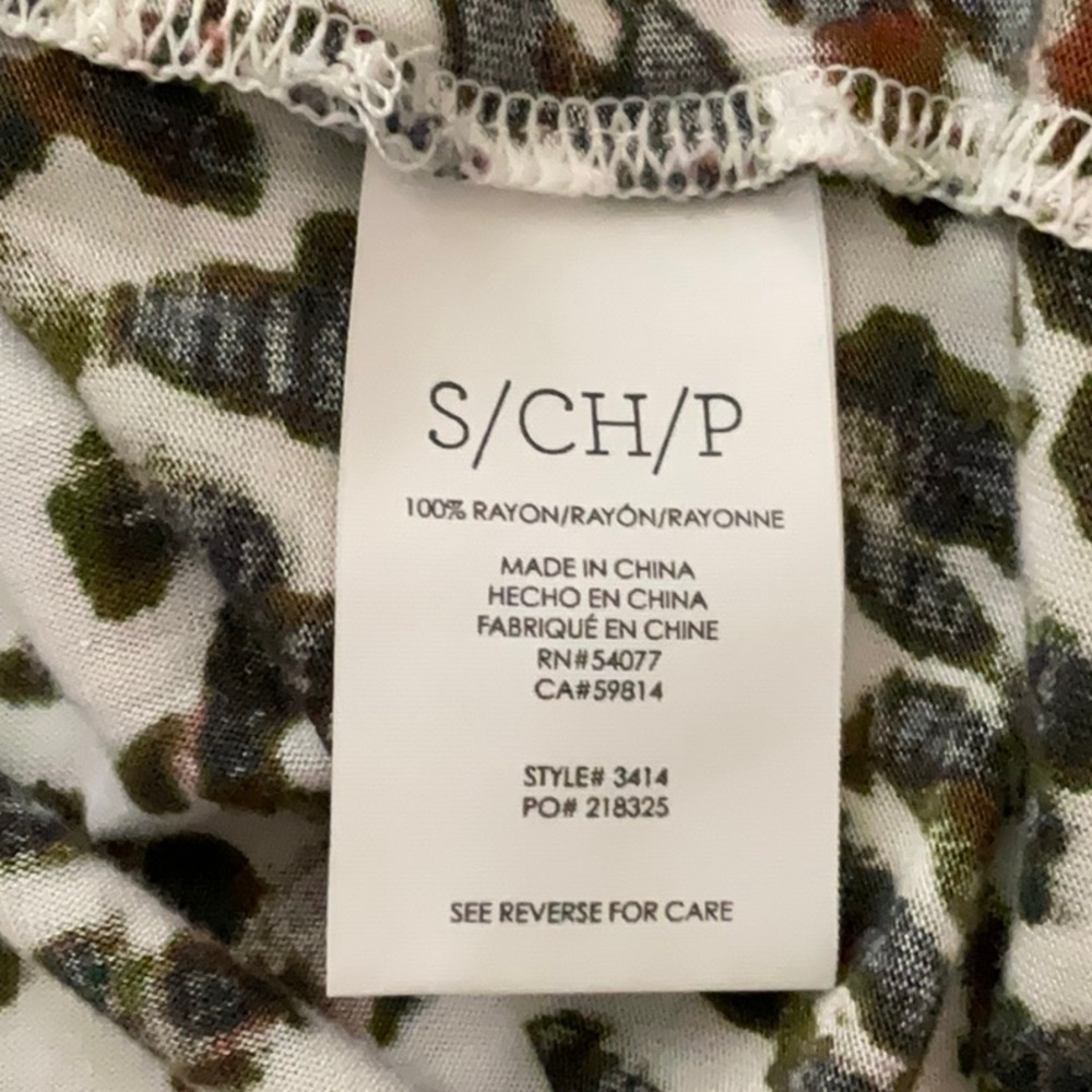 Cabi 3414 Leopard Boxy Roll Cuff Size S - Picture 7 of 8